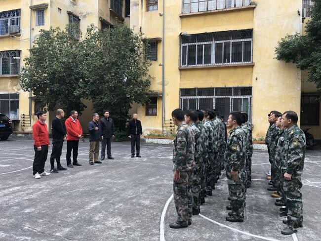 (2020.12.03)廣連高速10標11標項目部領導慰問陽山縣森林消防大隊_3